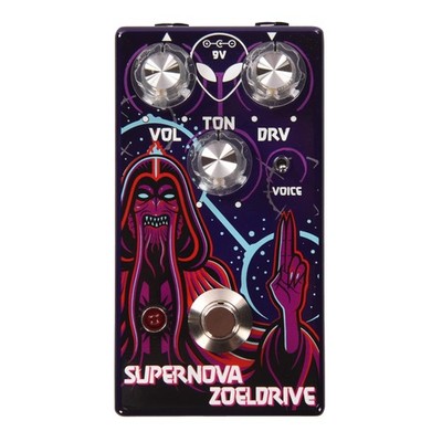 Interstellar Audio Machines Supernova Zoeldrive Overdrive Effects Pedal