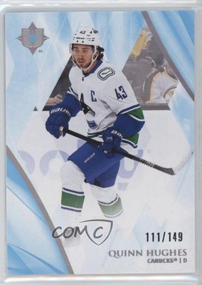 2023-24 Upper Deck Ultimate Collection 111/149 Quinn Hughes #57 f6d