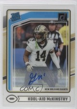 2024 Panini Clearly Donruss Rated Rookie Auto Kool-Aid McKinstry #83 Auto 1oa8