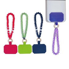 AGEN KGEN Cute Cell Phone Lanyard Strap 9.05 inches, Black+Red+Purple+Green