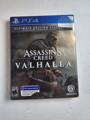 Assassins Creed Valhalla Ultimate Steelbook Edition (Sony PlayStation 4) PS4