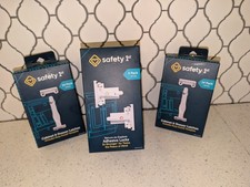 Lot of 3 Safety First Babyproofing Locks for Toddlers, Easy Install