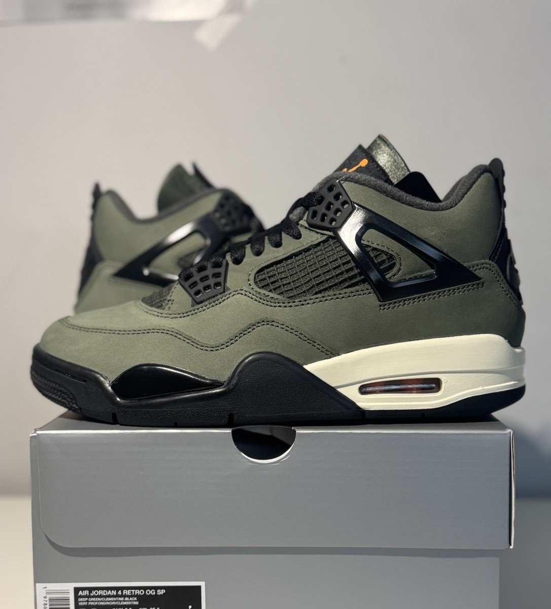 UNDEFEATED × Nike Air Jordan 4 28cm NIKE Air Jordan IV 4 🔥UNDEFEATED Ballistic🔥 sz 9 DS Promo 1of3