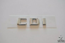 CDI Schriftzug für Mercedes Typenschild Aufkleber Emblem Logo Heckklappe CDI Schriftzug für Mercedes Typenschild Aufkleber Emblem Logo Heckklappe