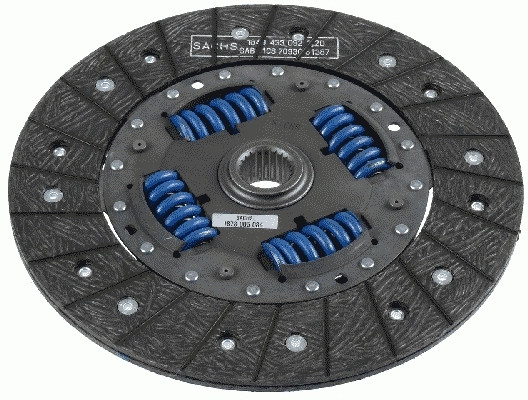 Disque d'embrayage Sachs 1878 005 084 amortisseur de vibrations 24 dents 240mm