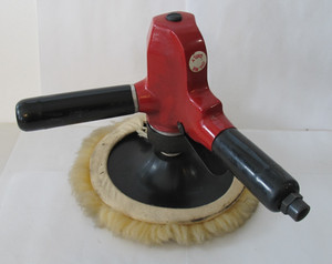 Vintage Rodac 7" Pneumatic Sander/Polisher Lightly Used Old Stock