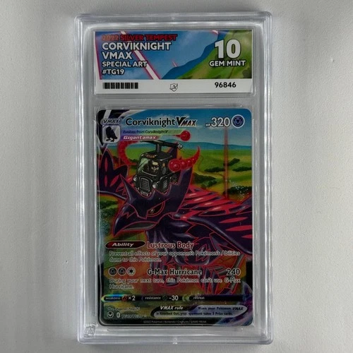 Corviknight Vmax TG19/TG30 Silver Tempest Pokemon TCG Ace 10 Gem Mint