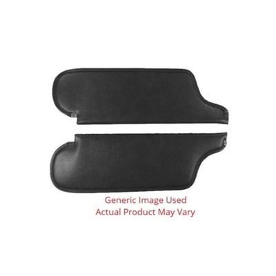 Sun Visor for 1965-67 Chevrolet Nova Sedan Hardtop 2DR Black Front Left Right