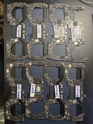 Lot of 8 MacBook Pro 13'' Logic Boards FOR PARTS A2251 A1989 Intel Repair Only