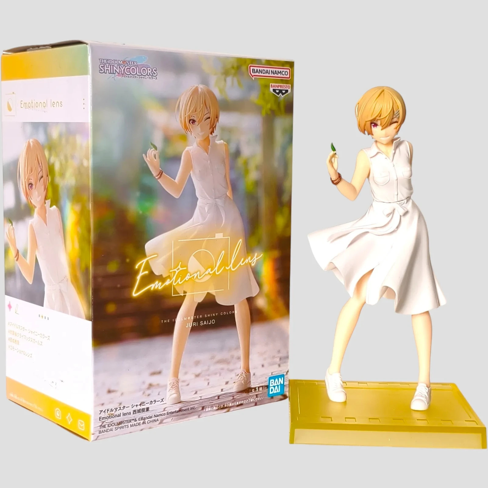 Figurine Juri Saijo Idolmaster pour décorer une vitrine de salon Otaku