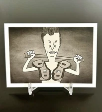 Butthead Bo Jackson Custom Retro Baseball Card