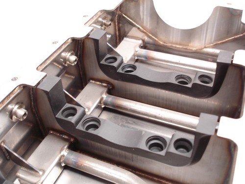 NASCAR TOYOTA RACING DEVELOPMENT MOROSO STAINLESS STEEL DRY SUMP ENGINE OIL PAN - Foto 10 di 19