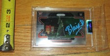 WWE Panini Blair Davenport Wrestling Trading  Card Autographed COA Signed Prism