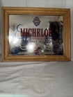 Anheuser-Busch Michelob Beer Mirror Sign - Framed Vintage Beer Mirror 14”x11”