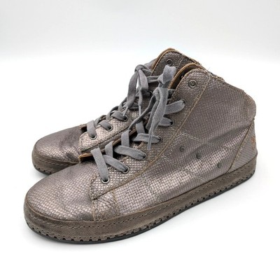 OTBT Round Trip High Top Sneakers Shoes Women's Grey Pewter Size US9.5M EU39.5