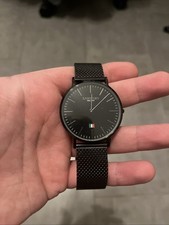 Lorenzo Milano Uhr Schwarz