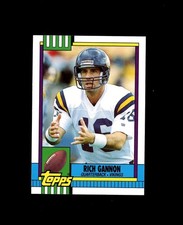 1990 Topps Traded #70T Rich Gannon RC! Rookie Card! Minnesota Vikings NM+. rookie card picture