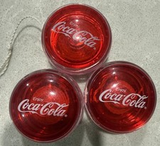 Lot Of 3 Coca Cola Yo-yos 🪀 