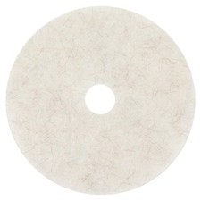 3M Natural Blend White Pad 3300, 20" (Case of 5)