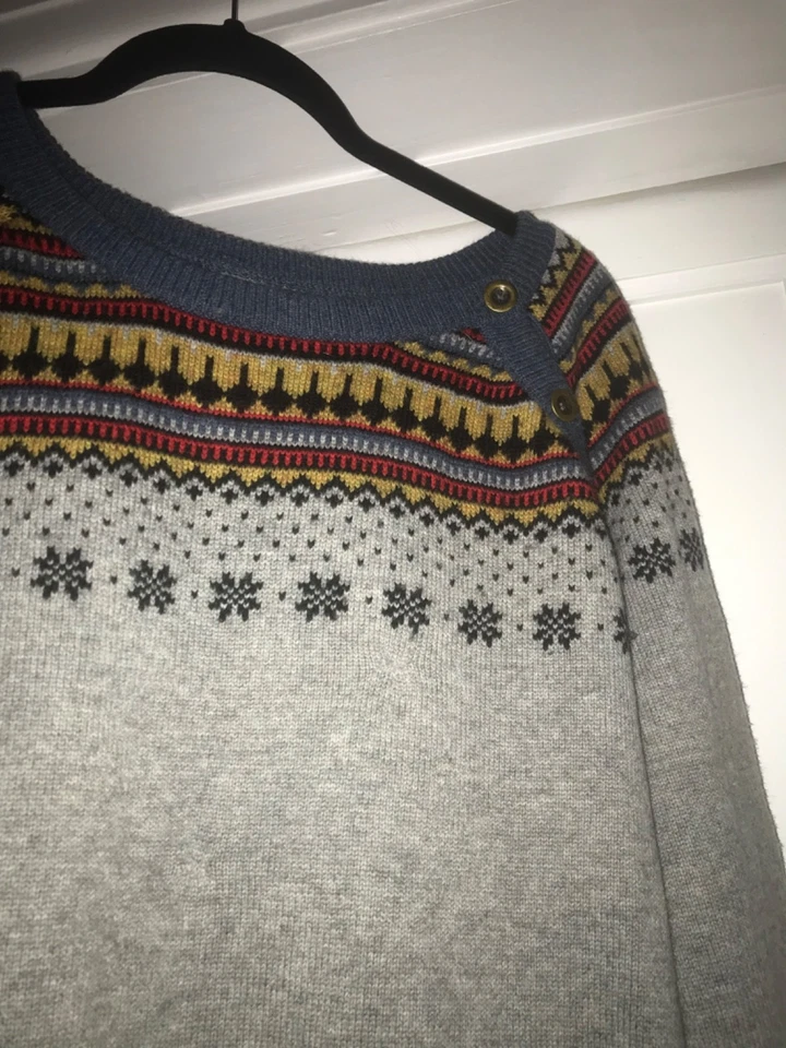 Aubin & Wills Women's Jumper 10% Cashmere 90% Wool Round Neck Pullover Size 14 - Image 3 of 4