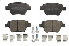 Brake Pad Set, Disc Brake Breck 24563 00 704 00 for A3 (8P1) 2 2004-2012