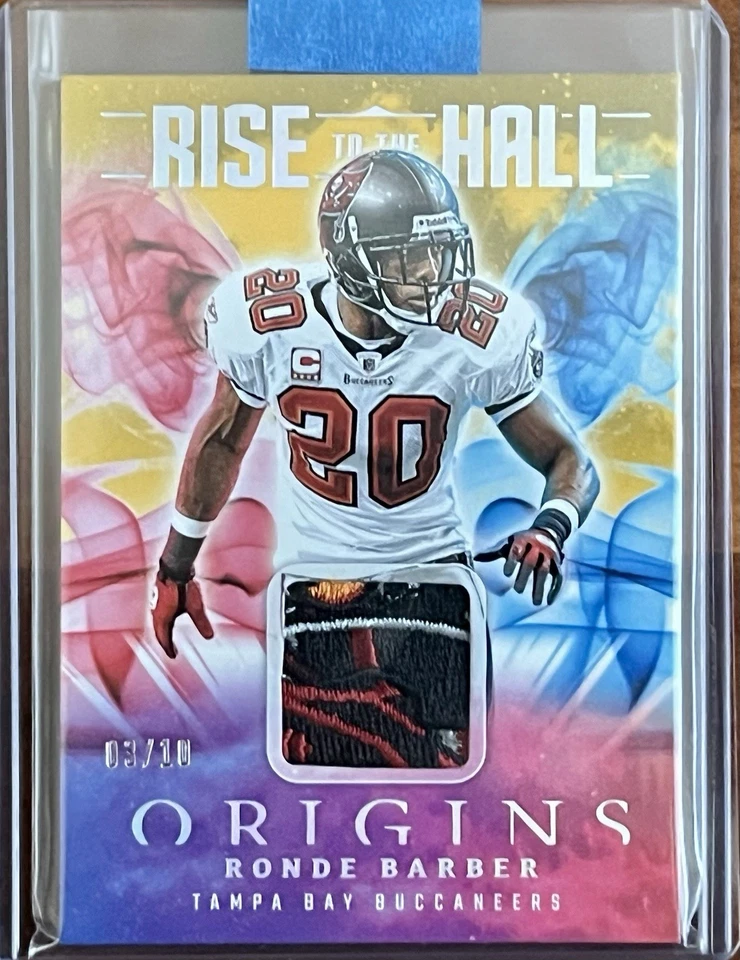Panini Origins Rise to The Hall 2025 | Ronde Barber 3/10 - ¡Parche enfermo! Foto 2 de 4