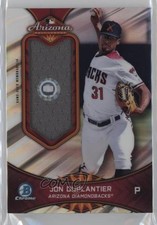 2019 Bowman Chrome 2018 AFL Fall Stars Relics 12/99 Jon Duplantier #AFLR-JD 1ek2