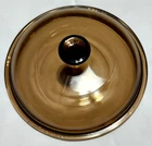 PYREX (AMBER BROWN) 7" 1/4 GLASS REPLACEMENT LID V-1.5 C READ!