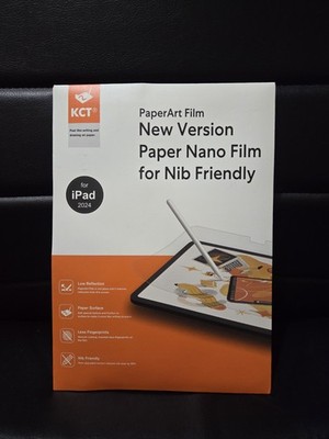 Paper Screen Protector Compatible with Apple IPad 2024