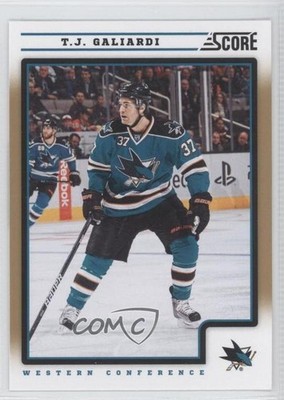 2012-13 Score Gold Rush TJ Galiardi #400 0i6