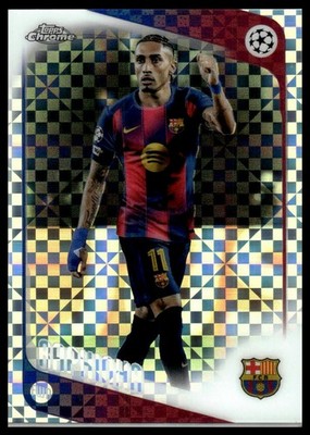 2025-26 TOPPS CHROME UEFA X-FRACTORS 1-99 $2.50 MIN ORDER