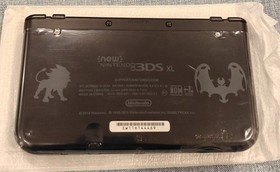 Nintendo New 3DS XL Sun and Moon Black QUIET LEFT SPEAKE *OEM* Console + Charger