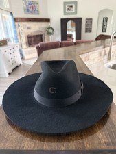 Charlie 1 Horse Black Highway Felt Hat Medium CWHIWA 403607 MO