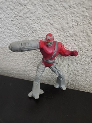 Used Loose Vintage X-Men Commando Mini Action Figure Hardee's Marvel 1995
