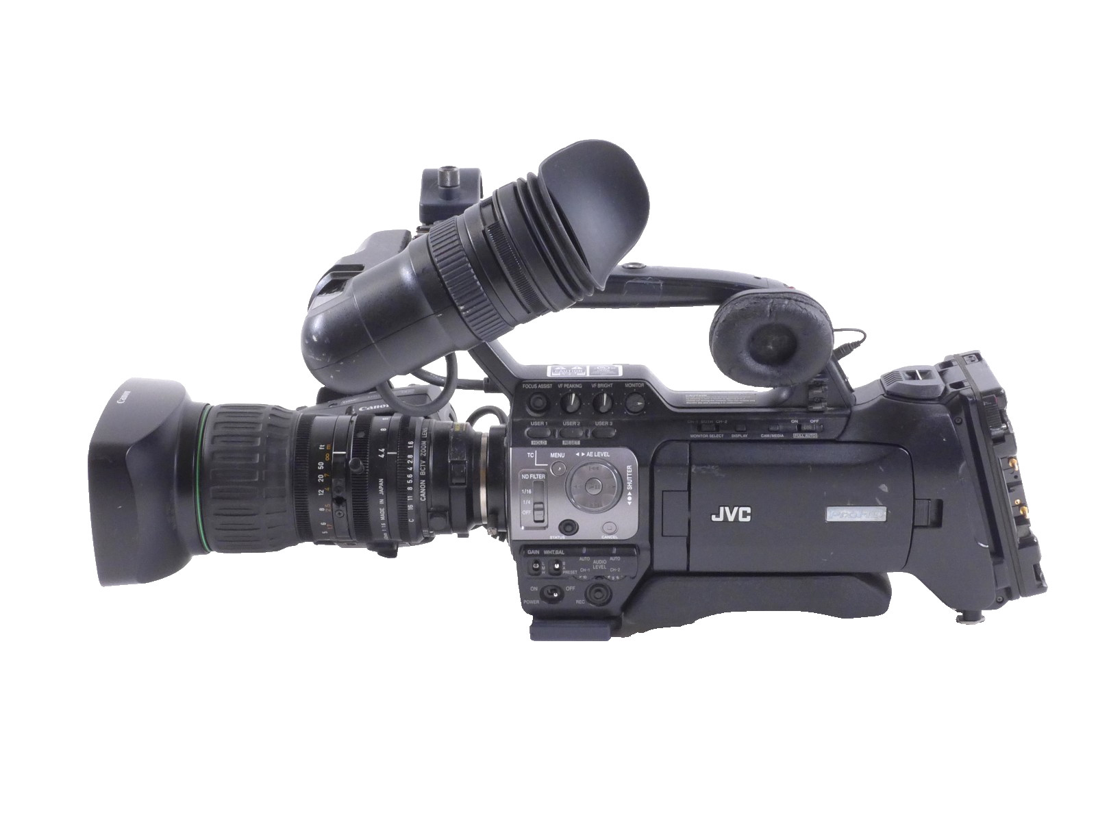 JVC GY-HM700U Pro HD Video Camcorder with Canon 14x KT14x4.4 KRSJ Lens