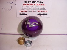Mudflap Girl 2 18 Custom Glitter Shift Knob Car Truck Bike  Purple 