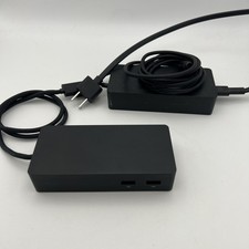 Microsoft Surface Docking Station Dock Model 1661 with Power Adapter Model 1749
