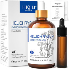Helichrysum Essential Oil for Skin Nourish, Undiluted  Natural, Relieve Fatigue