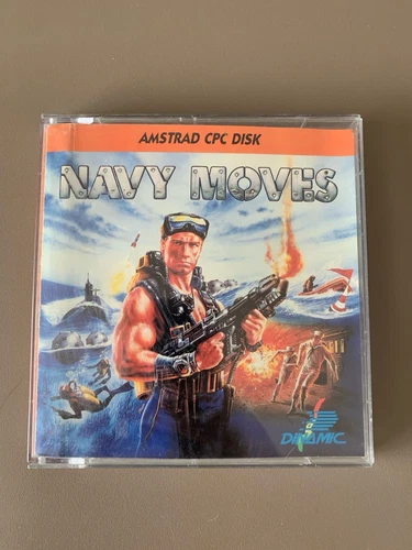 Jeu Army Moves 2 - Navy Moves - Amstrad CPC 6128 Disk Dinamic