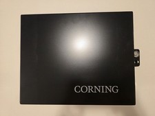 CORNING Industrial Connector Housing, Holds 2 CCH Connector Panels, Black