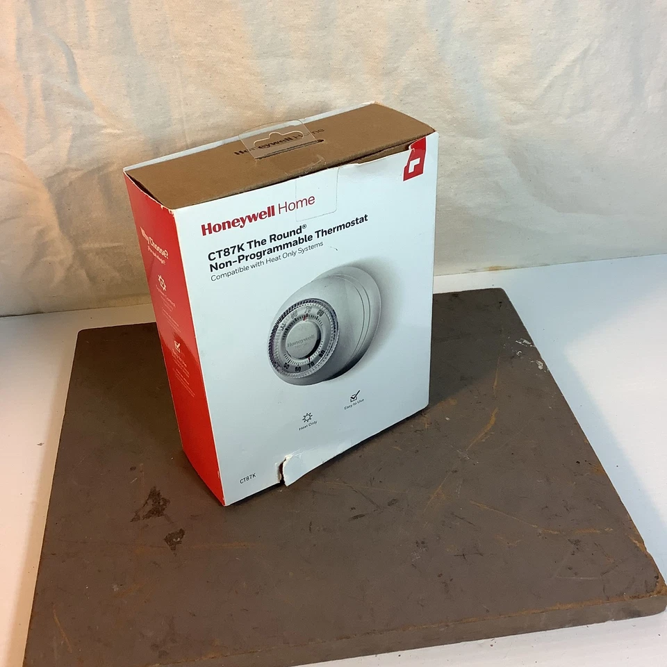 Honeywell Home CT87K The Round Termostato No Programable Solo Calor Foto 2 de 4