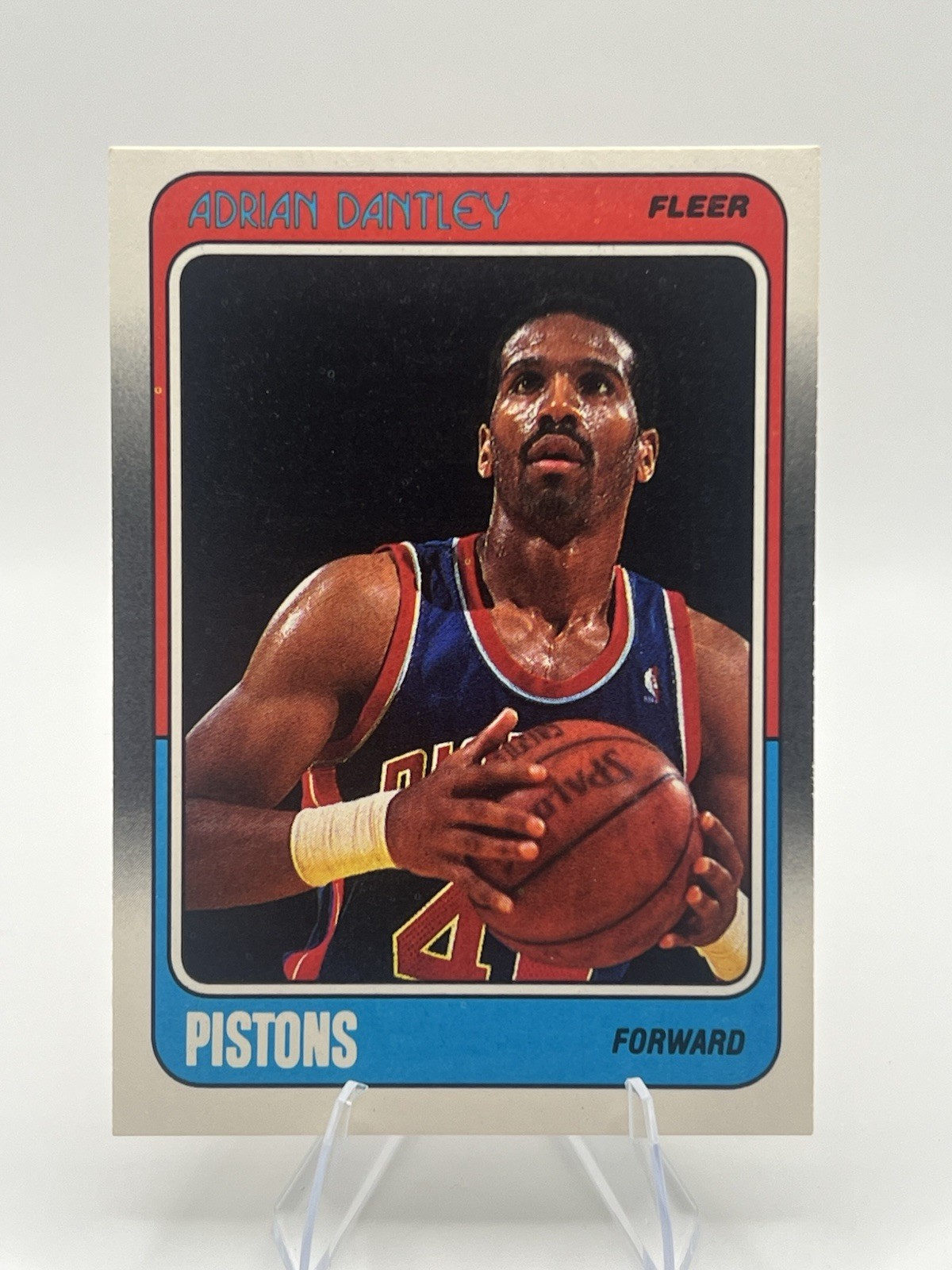 1988-89 Fleer #39 Adrian Dantley Detroit Pistons HOF Basketball NBA