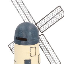Windmill Figurine Colorfast Dutch Windmill Statue Collectible Exquisite For Home