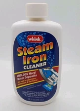 Whink Steam Iron Cleaner 10 Fl Oz Unclogs Hard Water Deposits New Discontinued