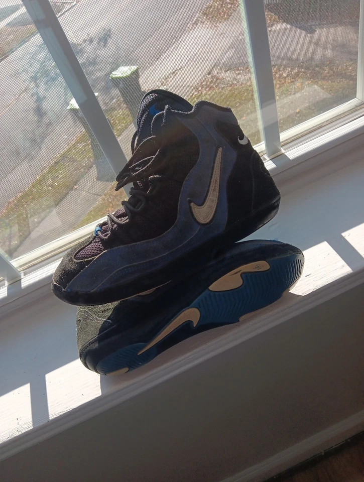 Nike Blue Takedown 96 💙 Sz 7 Wrestling Shoe - Image 4 of 4