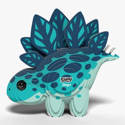 EUGY Stegosaurus # 007 (3D Cardboard Puzzle - Eco-Friendly) Brand New & Sealed