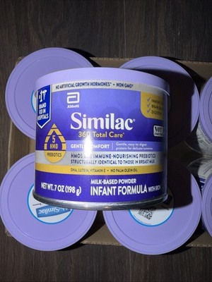 6 Cans Of Similac 360 GENTLE COMFORT 7oz Can Infant Formula Exp 10/27 Brand New