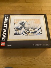 LEGO 31208 ART Hokusai – The Great Wave (1810 pcs) - Brand New! Sealed In Box!