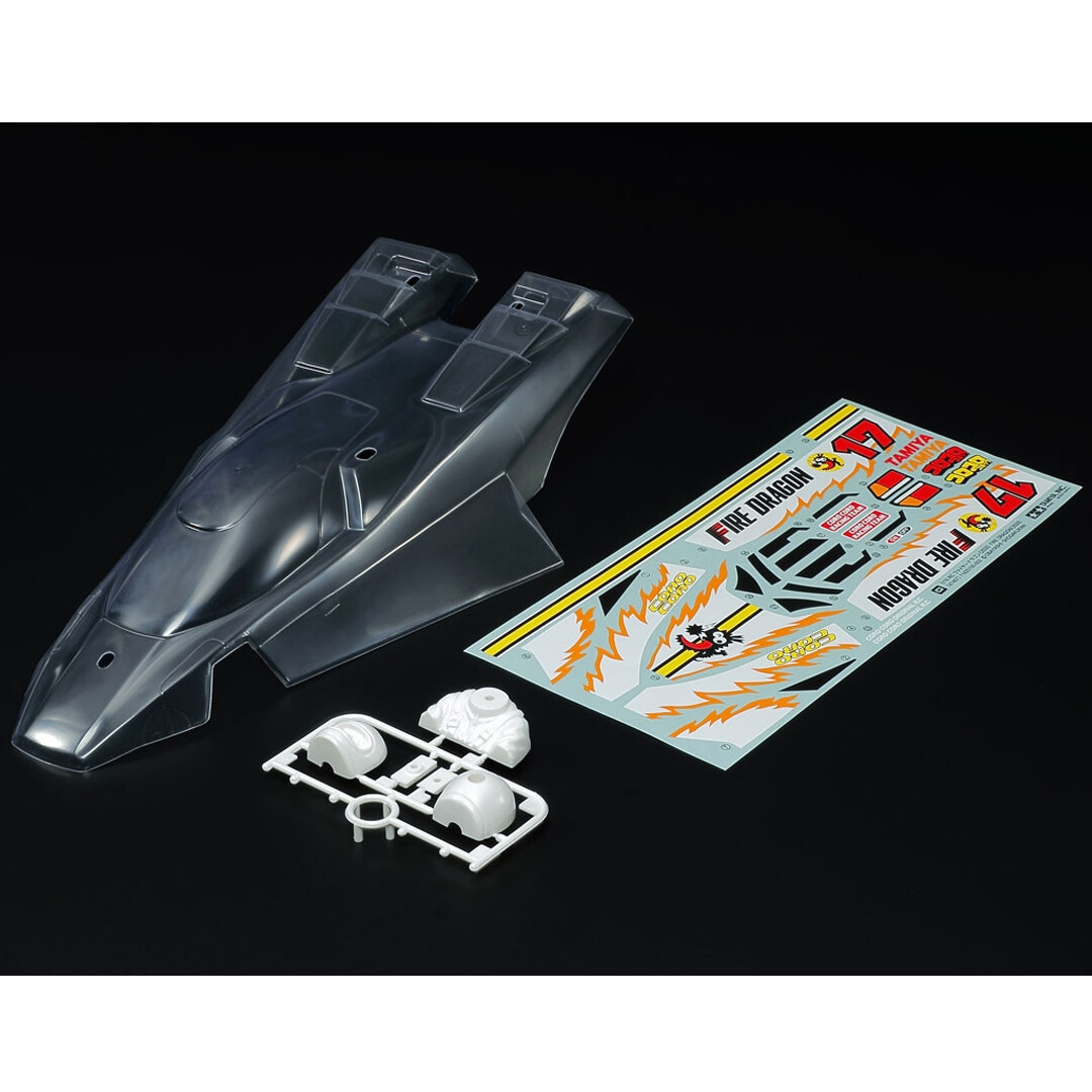 TAMIYA FIRE DRAGON ボディー NEW Tamiya RC Clear Body Set for Tamiya Fire Dragon Kit | eBay