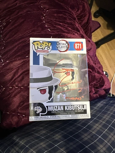 Funko POP! Animation: Demon Slayer - Muzan Kibutsuji (Signed/Greg Chun/JSA) [A]